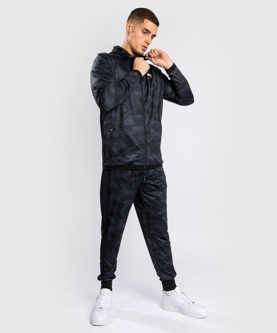 bluza z kapturem venum electron 3.0 – czarna