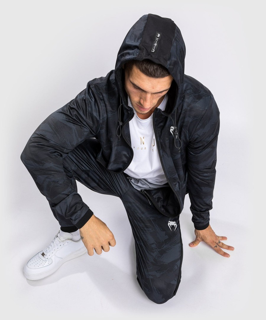 bluza z kapturem venum electron 3.0 – czarna