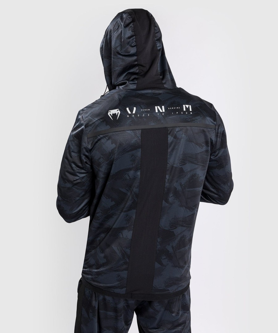 bluza z kapturem venum electron 3.0 – czarna
