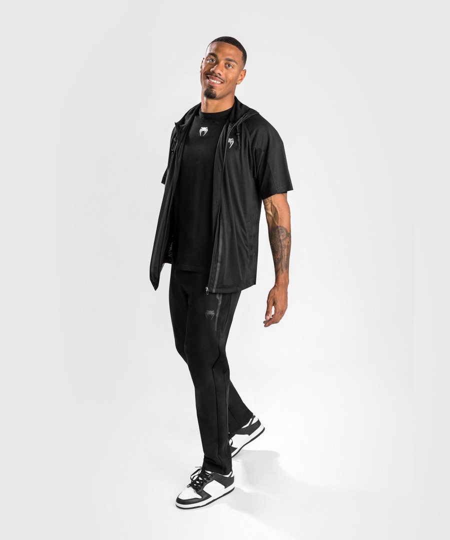 kurtka venum electron 3.0 dry tech – krótki rękaw – czarna