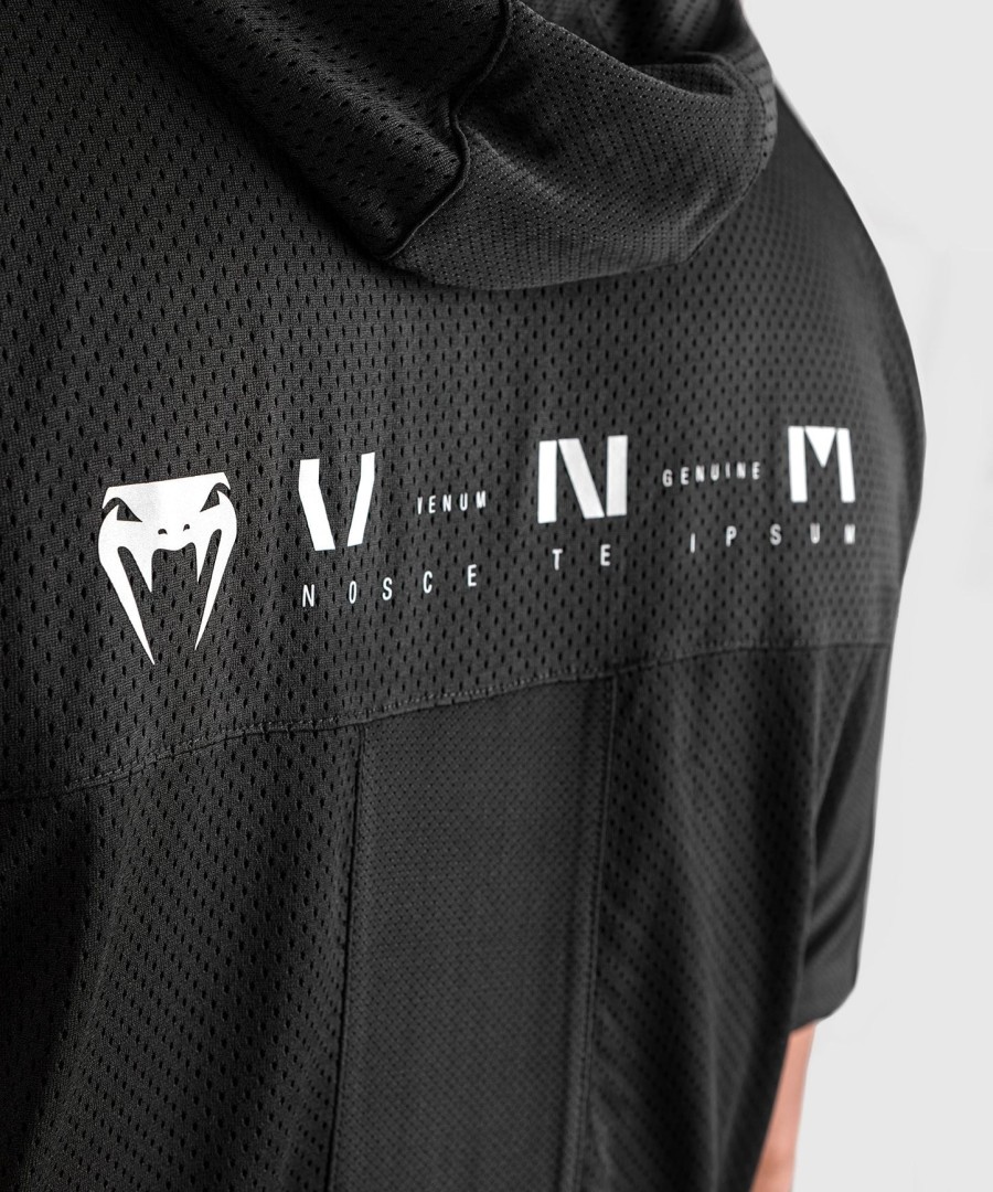kurtka venum electron 3.0 dry tech – krótki rękaw – czarna