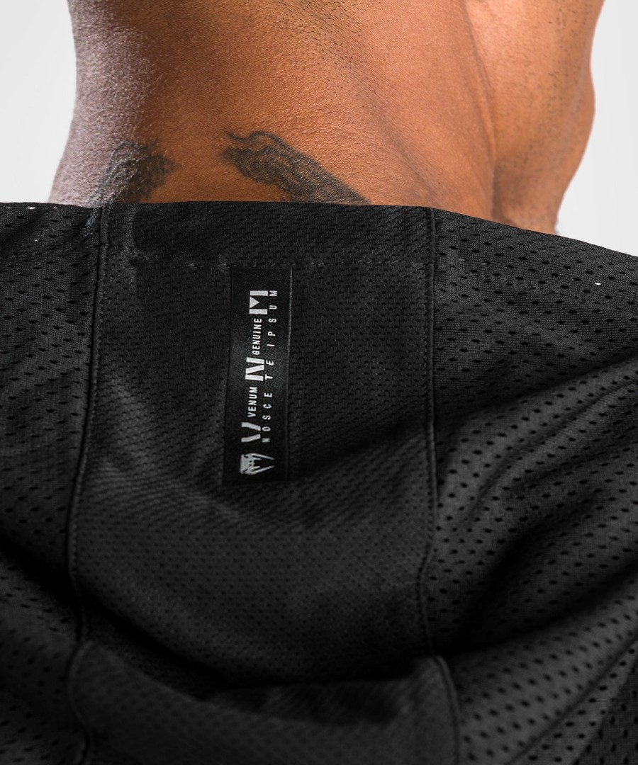 kurtka venum electron 3.0 dry tech – krótki rękaw – czarna