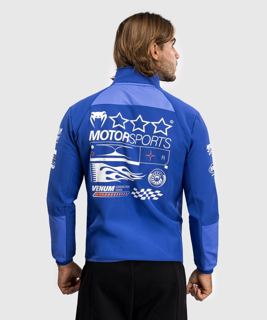 kurtka softshell venum motorsport – royal blue