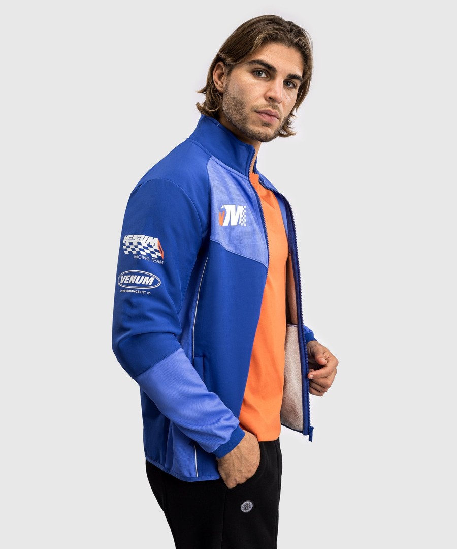 kurtka softshell venum motorsport – royal blue