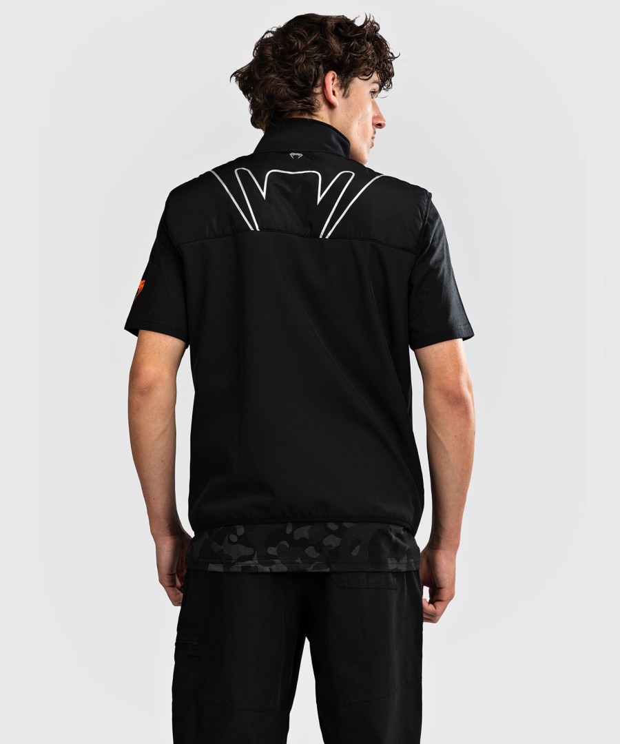 kurtka softshell venum paddock z krótkim rękawem – czarna