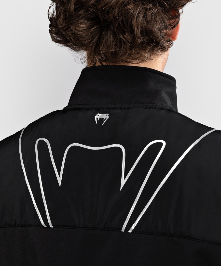 kurtka softshell venum paddock z krótkim rękawem – czarna