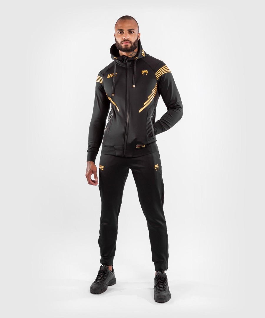 bluza z kapturem ufc venum authentic fight night walkout dla mężczyzn – champion
