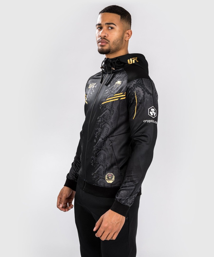 bluza z kapturem ufc adrenaline by venum authentic fight night dla mężczyzn walkout – champion