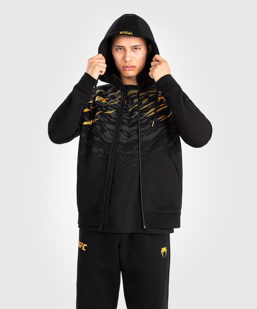 bluza z kapturem ufc fusion by venum men replica zip hoodie - champion