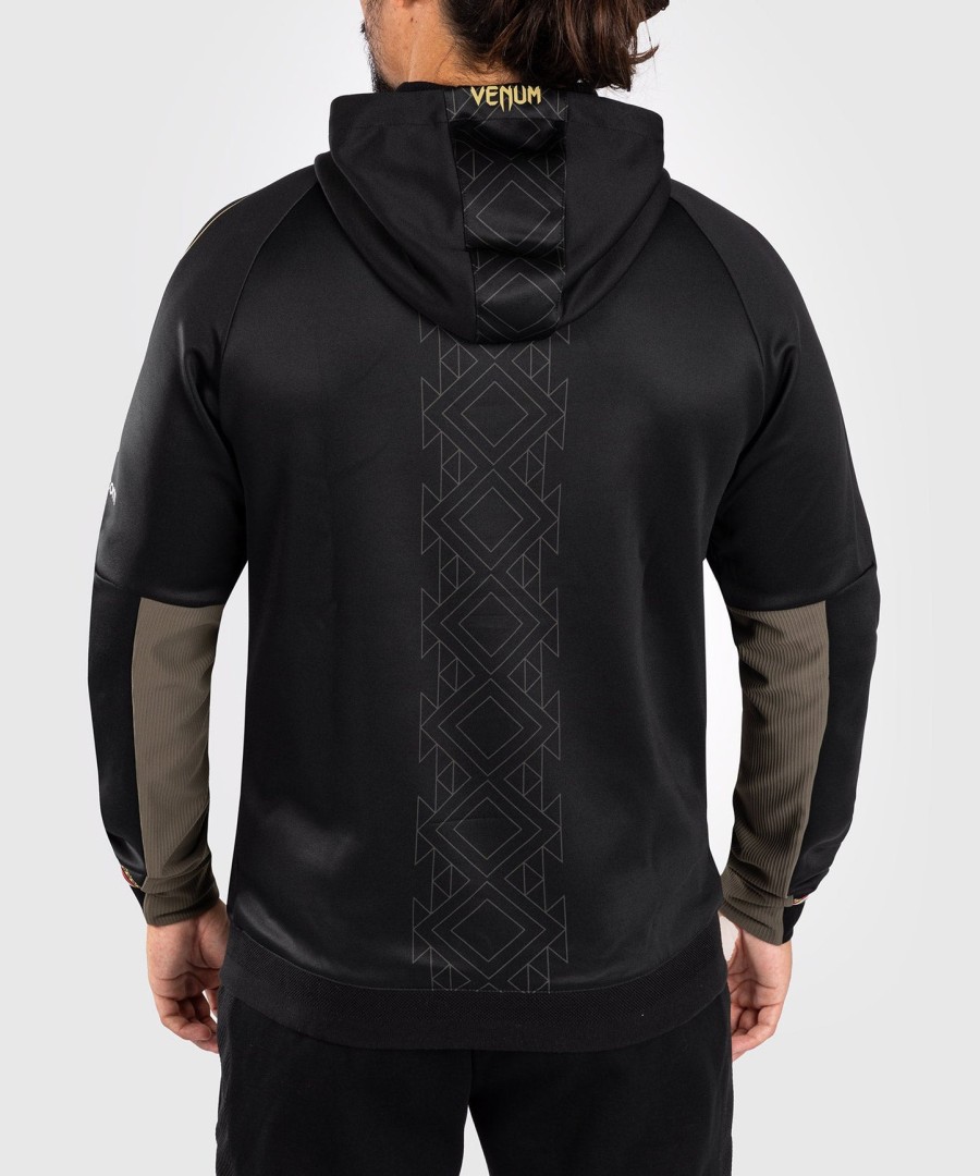 bluza z kapturem noche ufc by venum authentic fight night men walkout – czarna