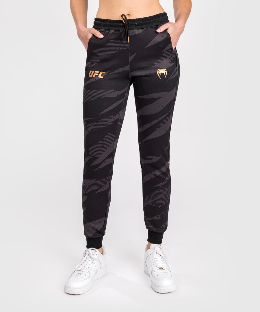 spodnie damskie ufc adrenaline by venum fight week – urban camo