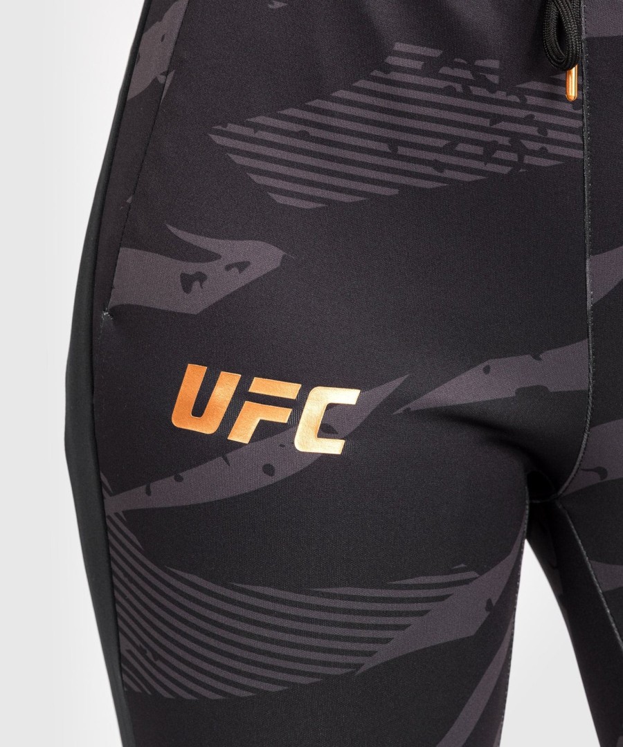 spodnie damskie ufc adrenaline by venum fight week – urban camo