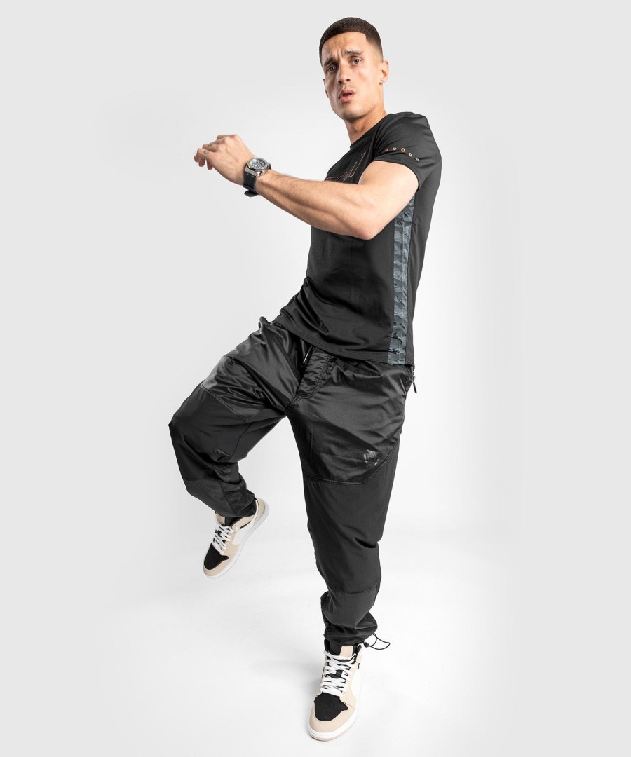 spodnie dresowe venum laser xt jogger – oversize – czarneczarne