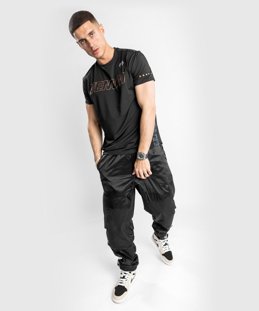spodnie dresowe venum laser xt jogger – oversize – czarneczarne