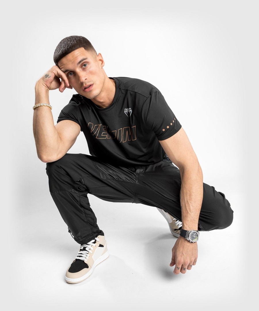 spodnie dresowe venum laser xt jogger – oversize – czarneczarne