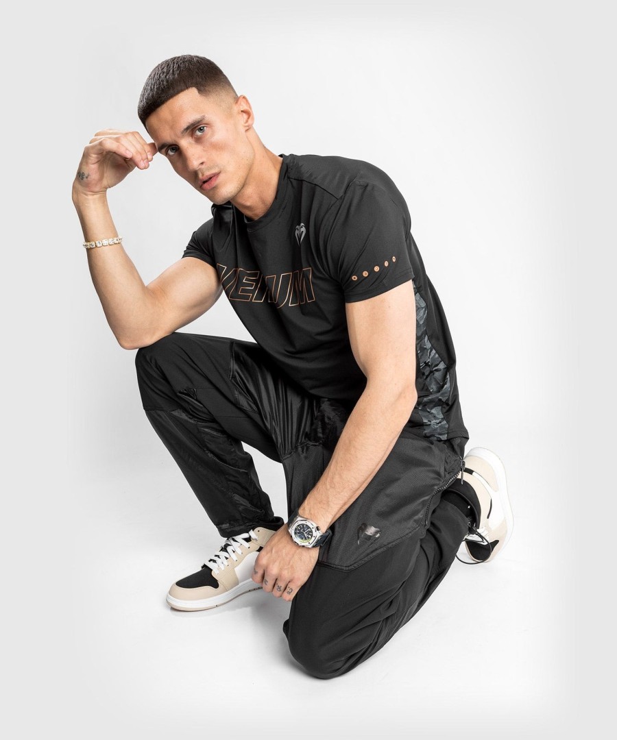 spodnie dresowe venum laser xt jogger – oversize – czarneczarne
