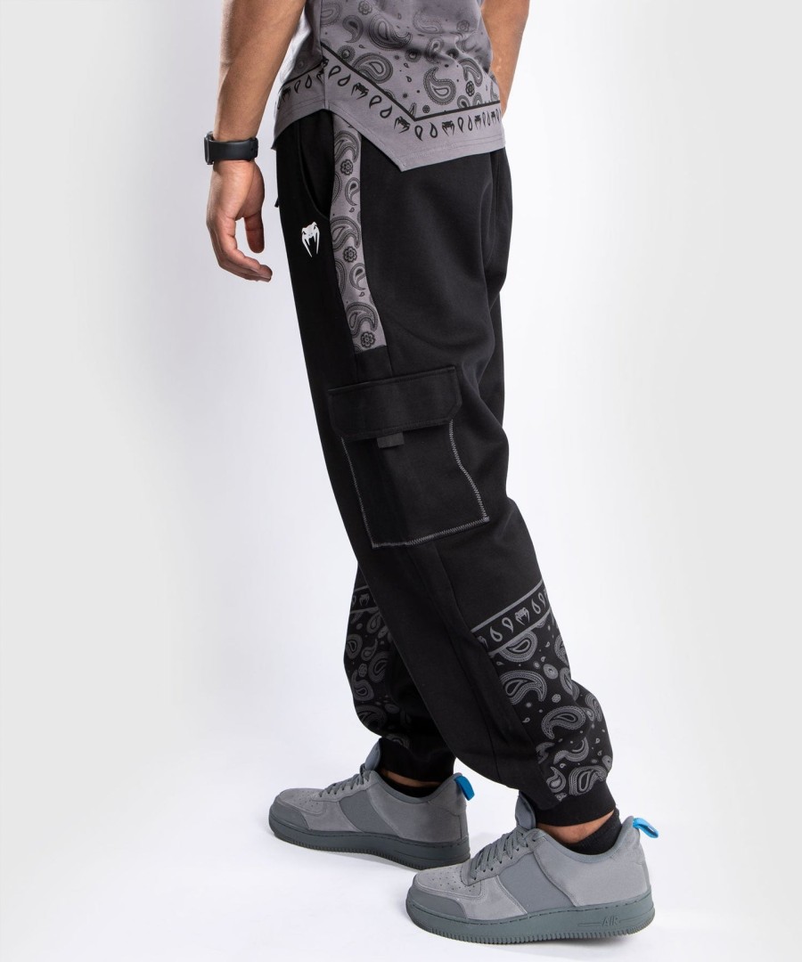 spodnie dresowe venum cali 34 – oversize – czarne