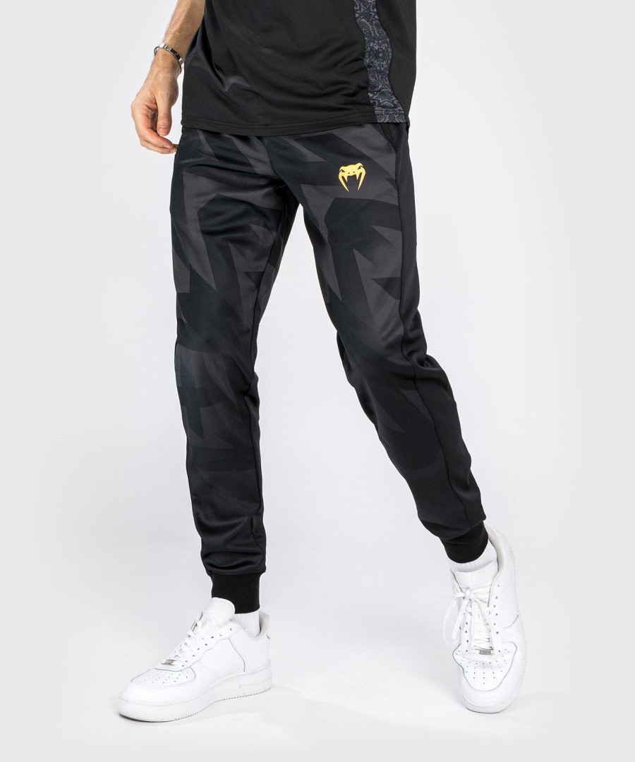 spodnie dresowe venum razor joggers – czarno-złote