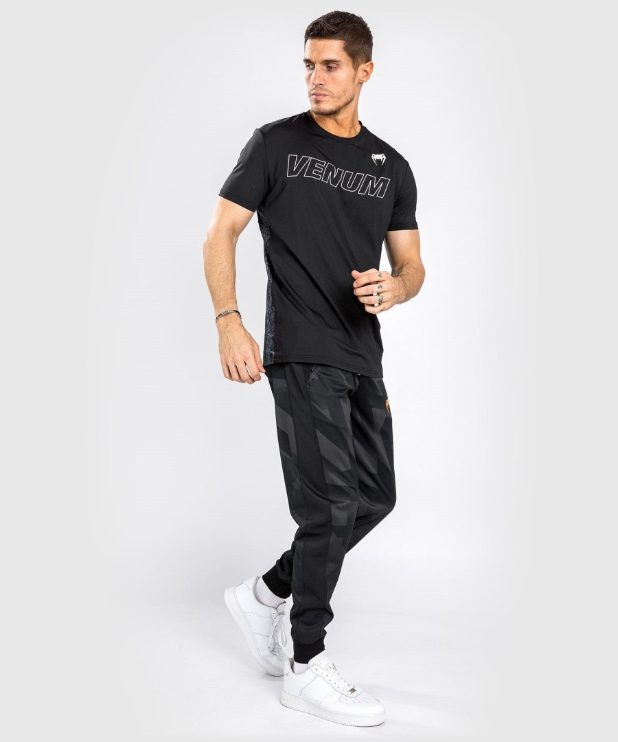 spodnie dresowe venum razor joggers – czarno-złote