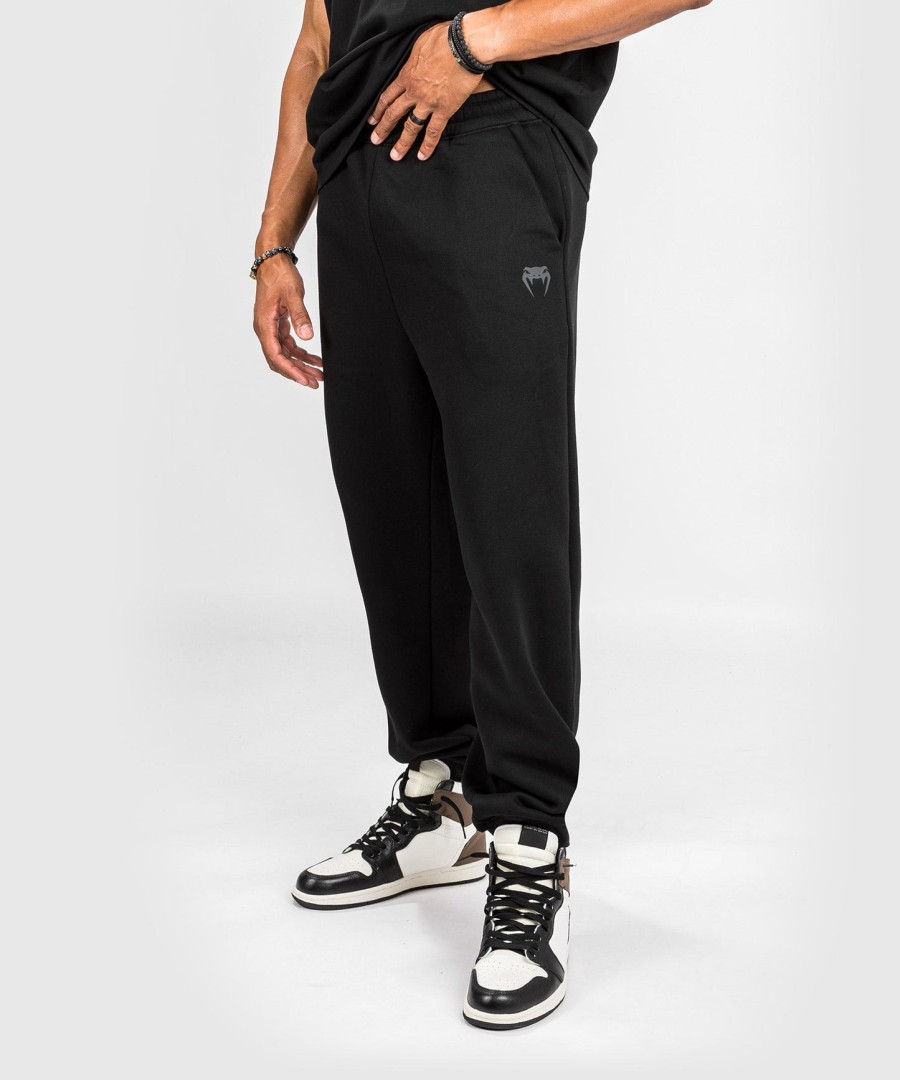 spodnie dresowe venum connect xl – krój oversize – czarne