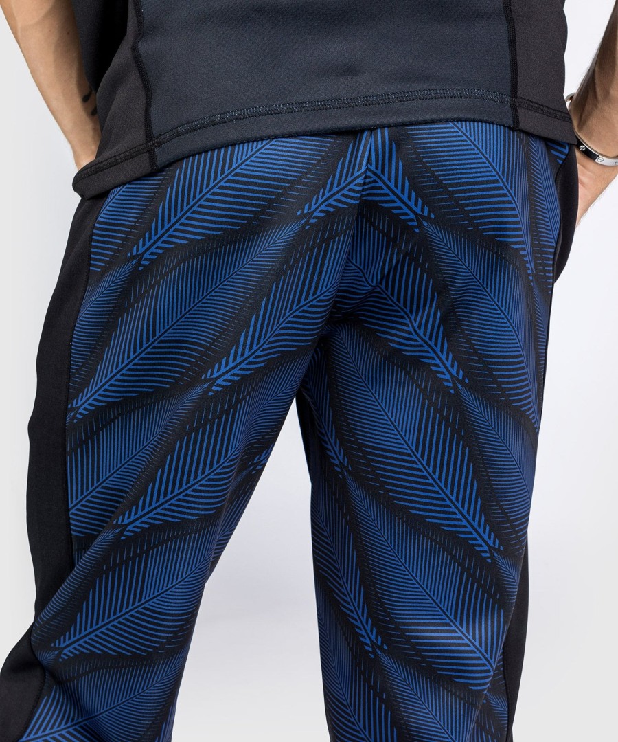 jogger venum phantom loma - czarno-niebieski