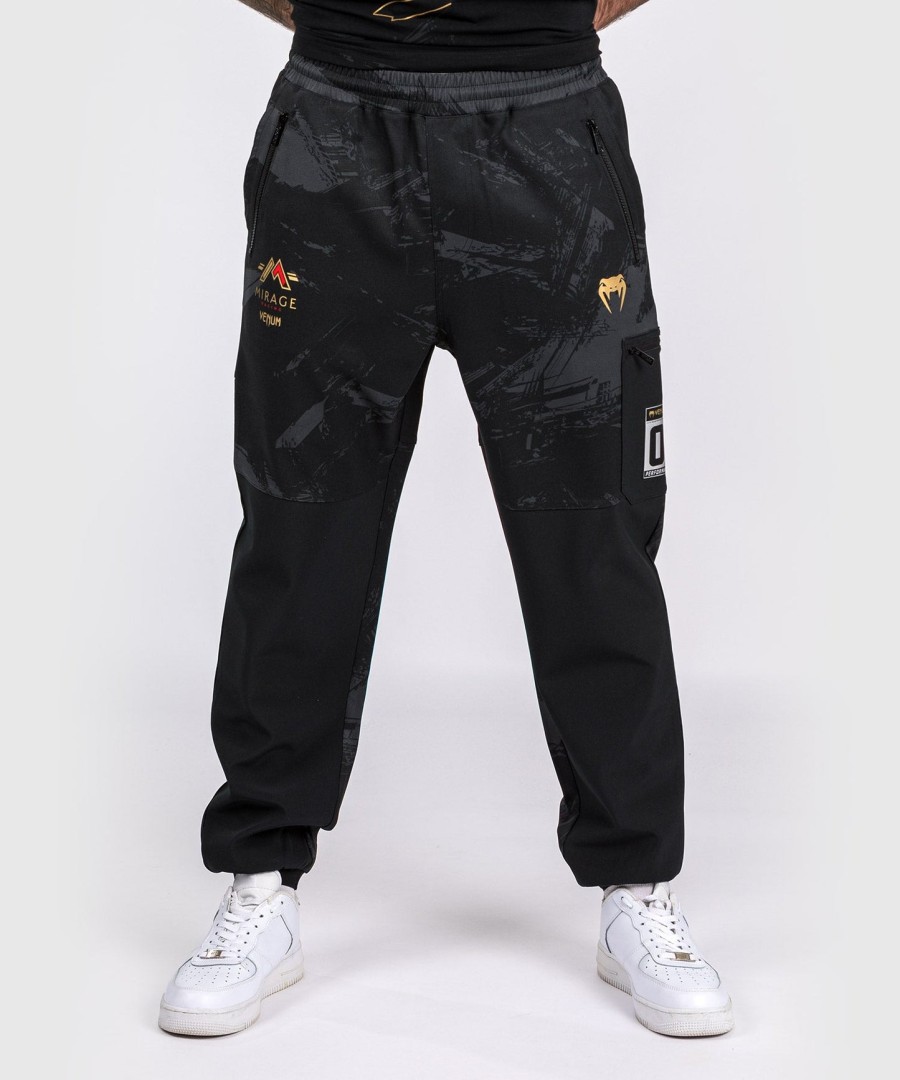jogger venum x mirage - czarnyzłoty