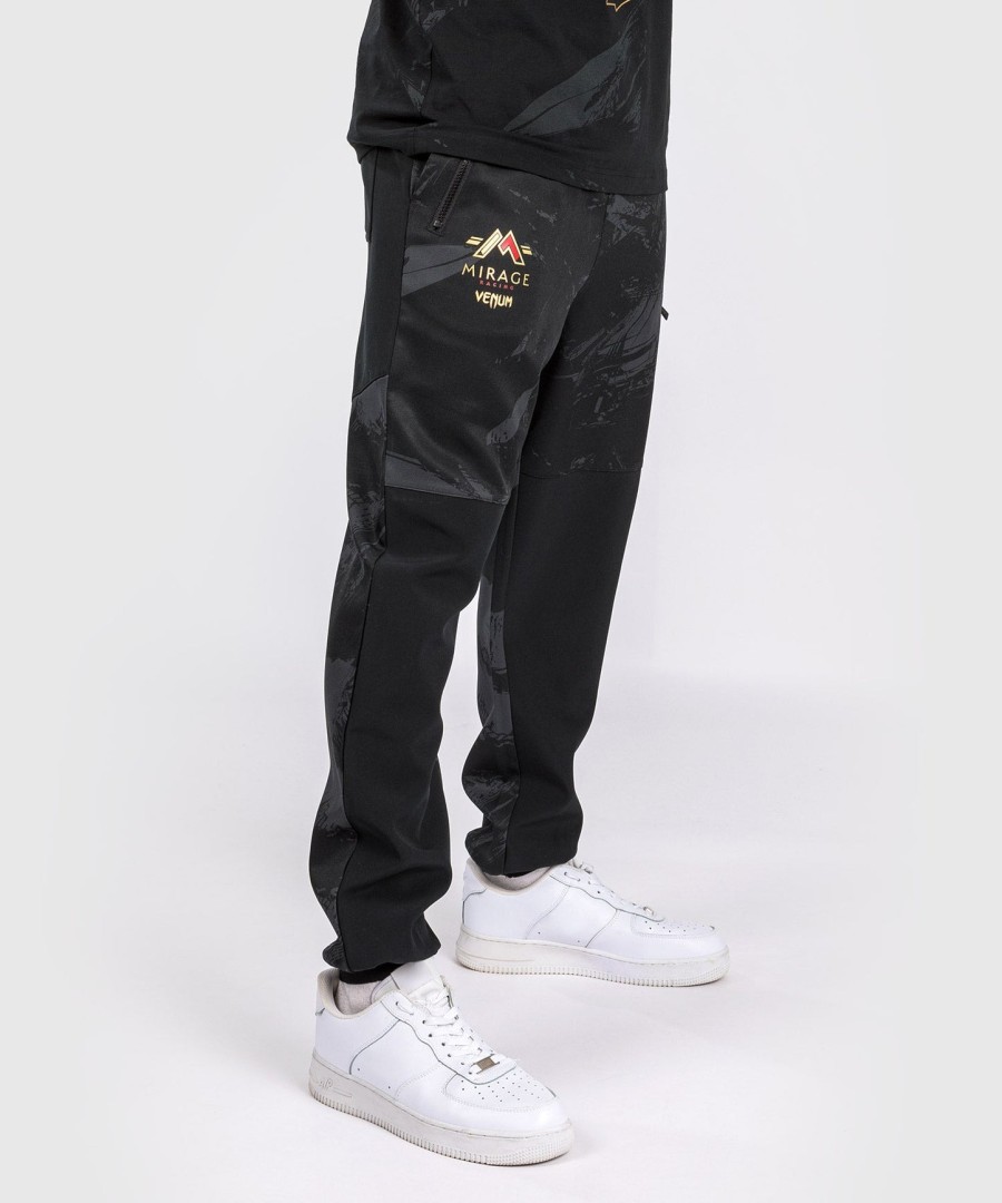 jogger venum x mirage - czarnyzłoty