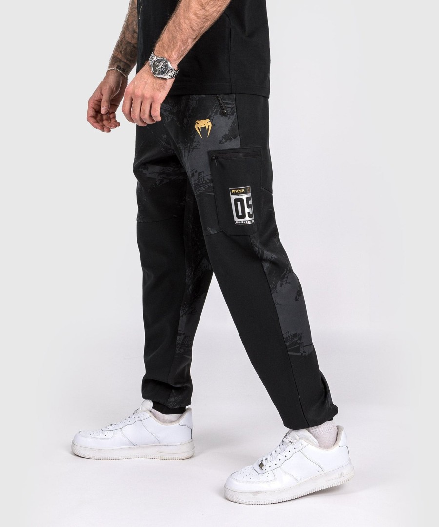 jogger venum x mirage - czarnyzłoty