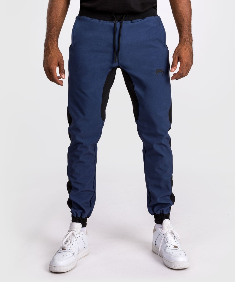 jogger venum laser 3.0 - czarno-niebieski