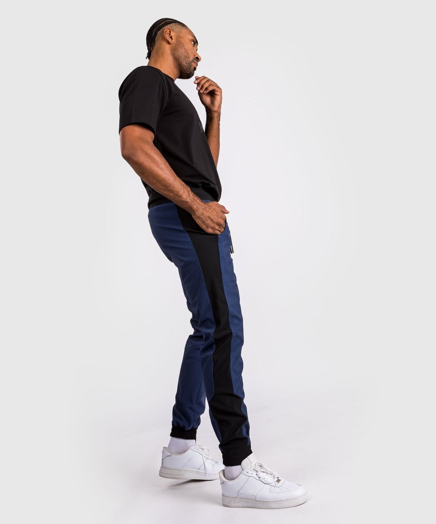 jogger venum laser 3.0 - czarno-niebieski