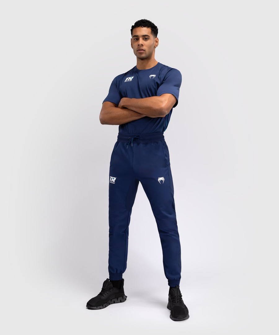 spodnie dresowe venum x top rank original men performance joggers – granatowe