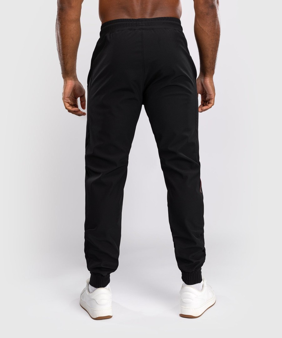 spodnie dresowe venum tactical xt jogger – czarneognistoczerwone