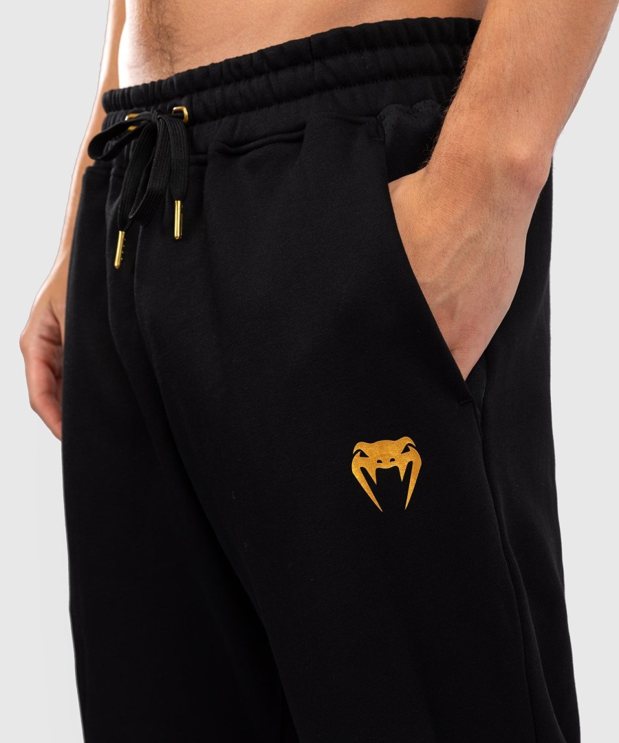 spodnie dresowe fk x venum hexagone mma - czarno-złote