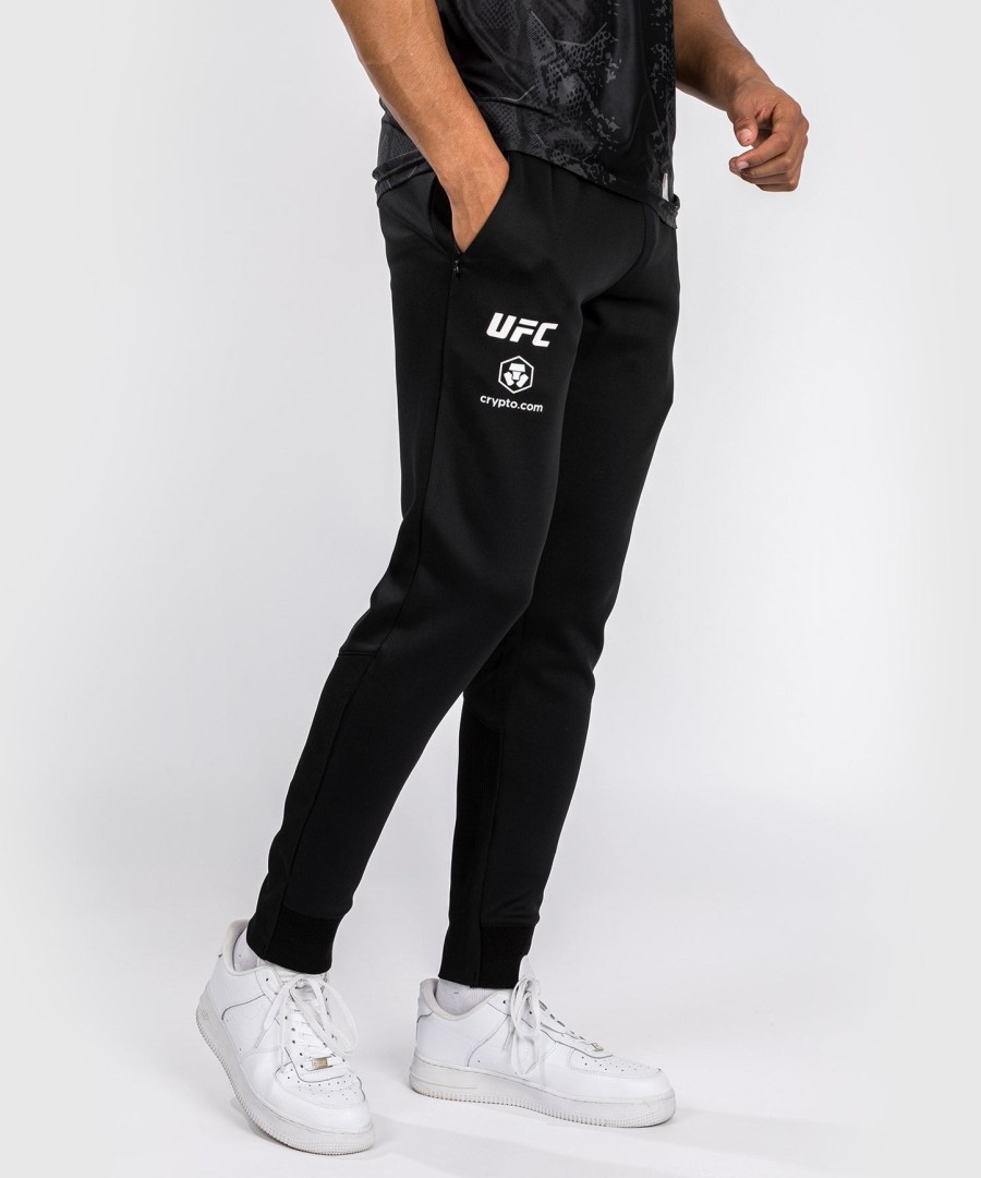 spodnie ufc adrenaline by venum authentic fight night men walkout – czarne