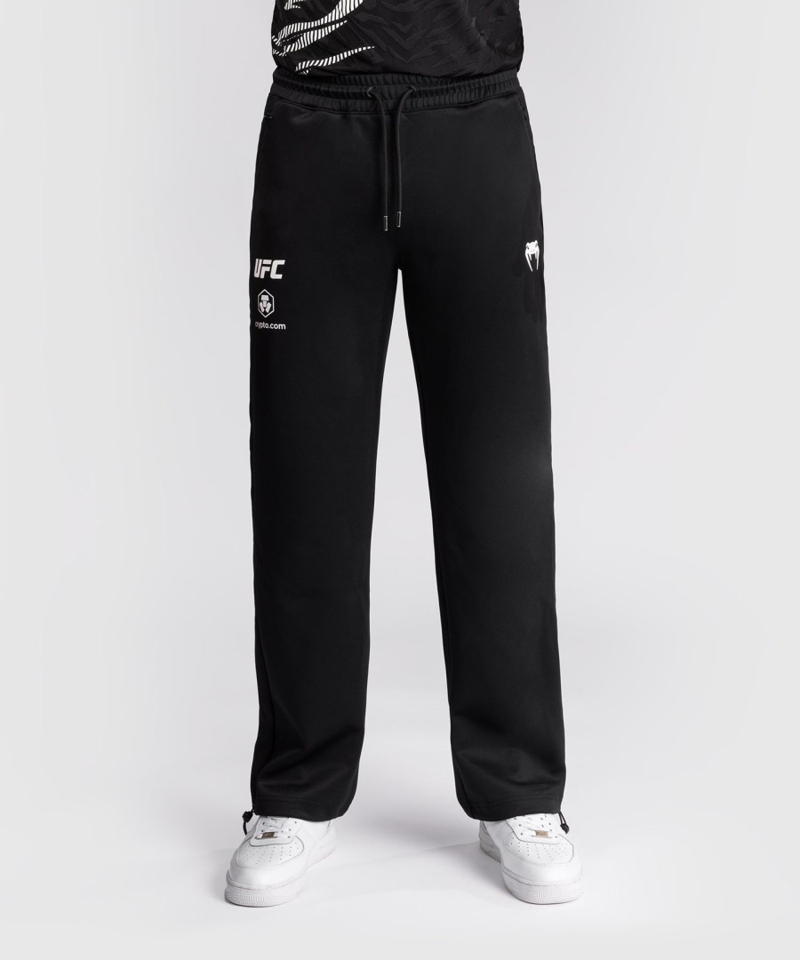 spodnie ufc fusion by venum authentic fight night men straight leg walkout – czarne