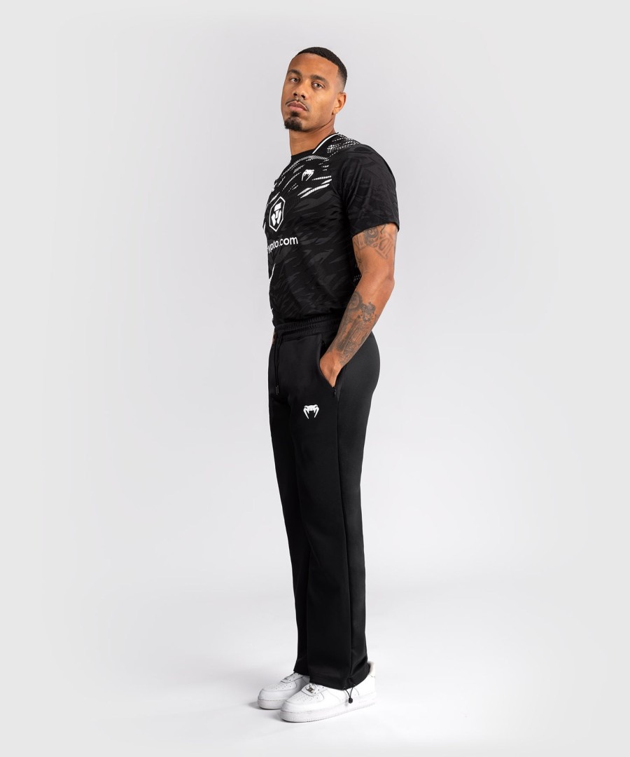 spodnie ufc fusion by venum authentic fight night men straight leg walkout – czarne