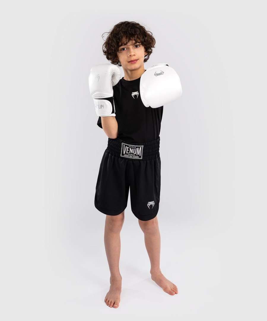 spodenki bokserskie venum classic kids – czarne
