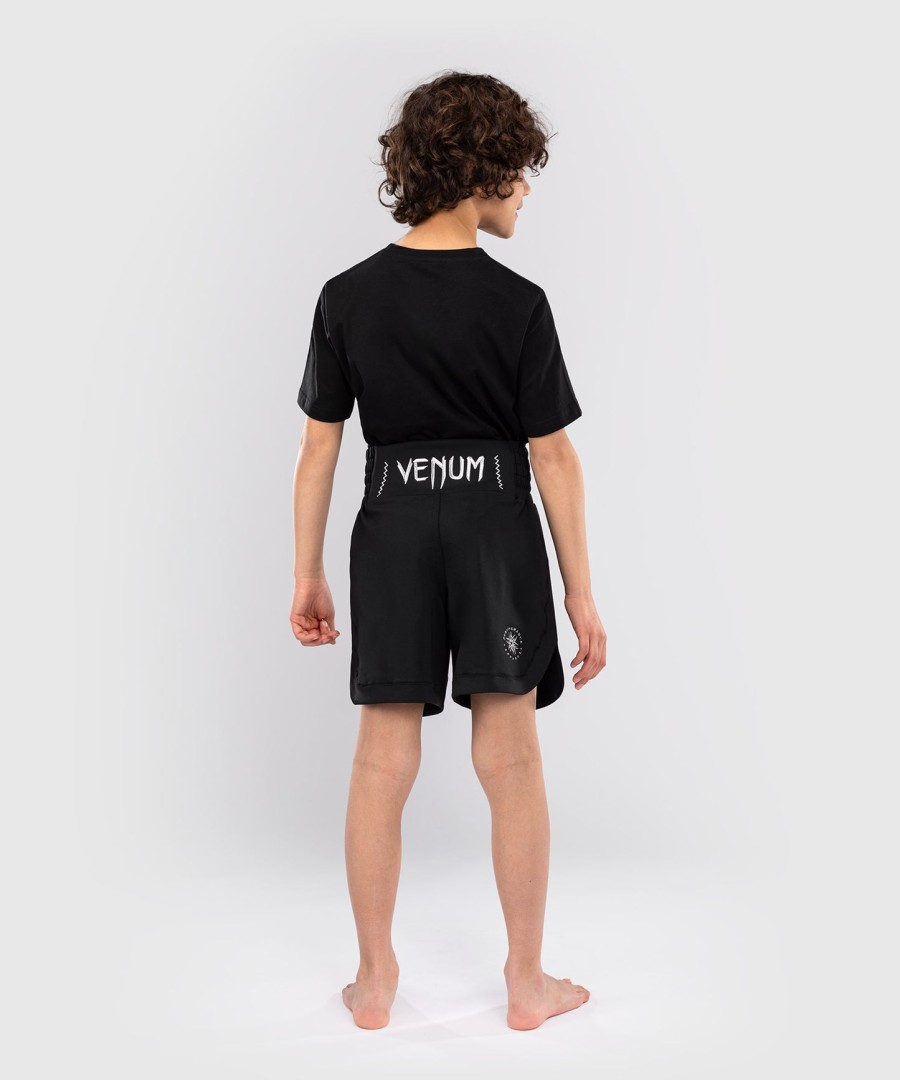 spodenki bokserskie venum classic kids – czarne