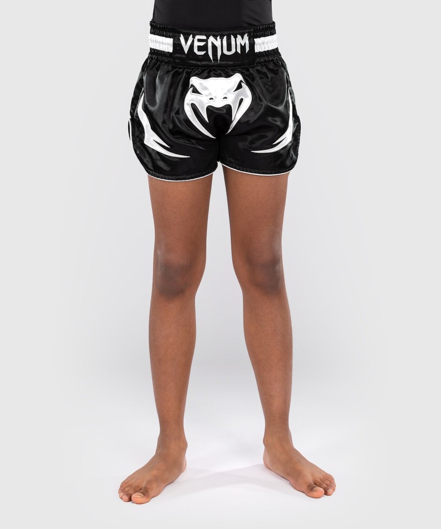 spodenki dziecięce venum inferno thai – czarne