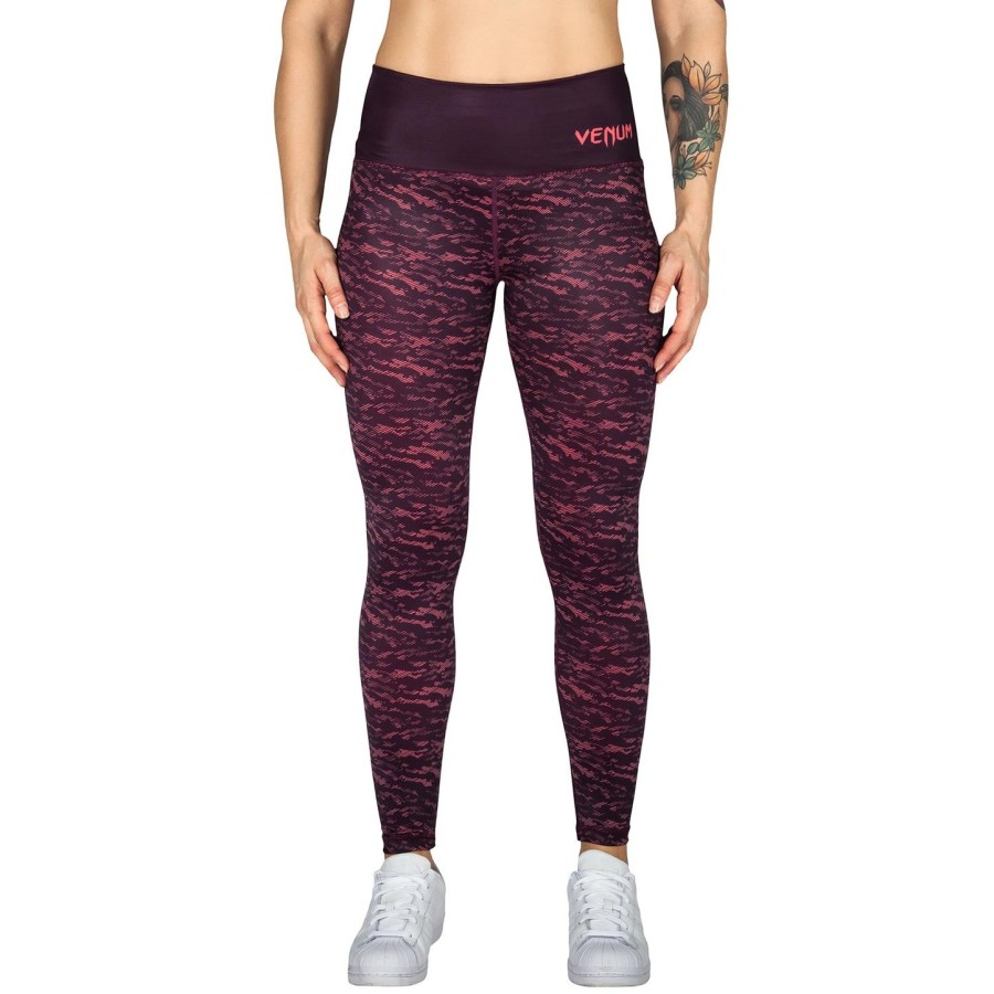 leginsy venum camoline – czarnekoralowe