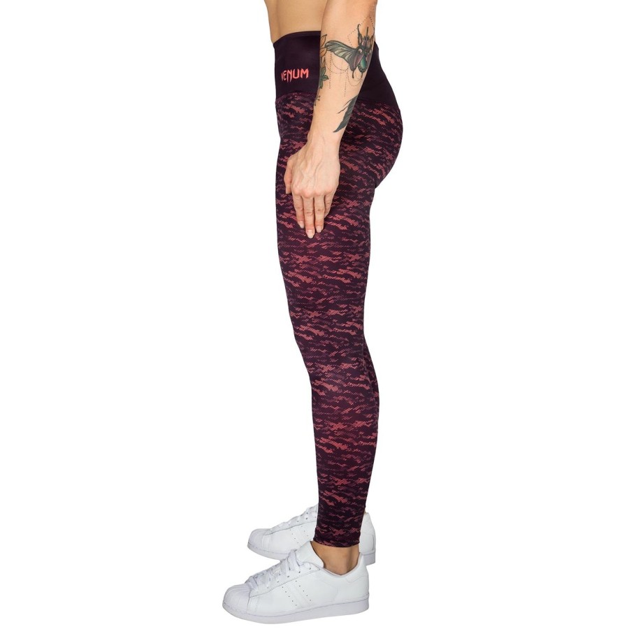 leginsy venum camoline – czarnekoralowe