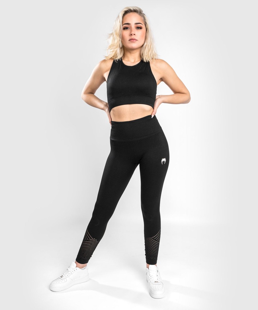 legginsy venum sparring seamless 78 – damskie – czarne