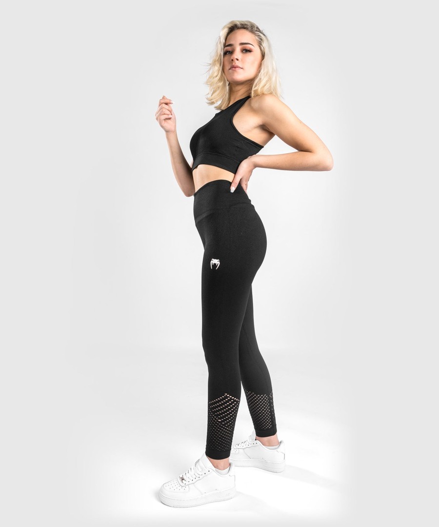 legginsy venum sparring seamless 78 – damskie – czarne