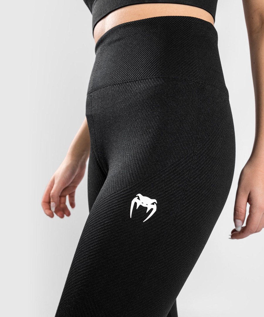 legginsy venum sparring seamless 78 – damskie – czarne