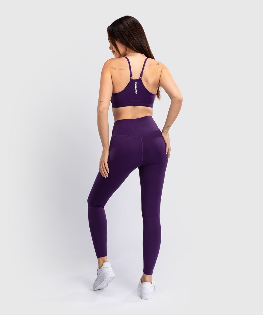 leginsy damskie venum essential – głęboki fiolet