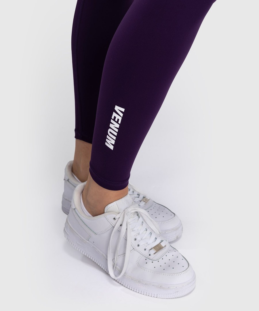 leginsy damskie venum essential – głęboki fiolet
