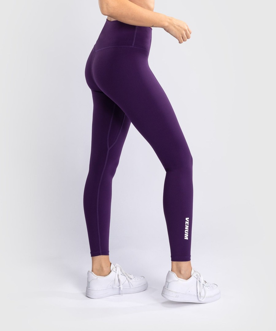 leginsy damskie venum essential – głęboki fiolet