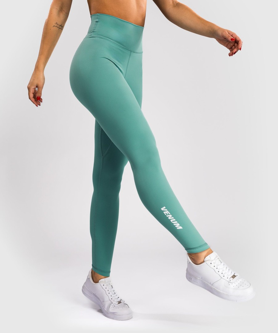leginsy damskie venum essential – aqua green
