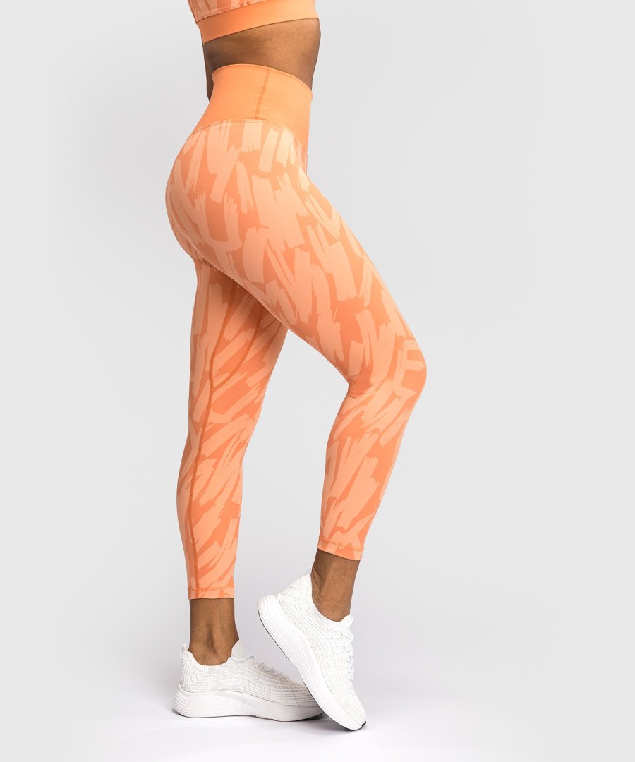 leginsy damskie venum graffiti 78 – aksamitne morelowe