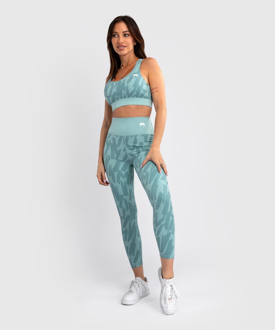 leginsy damskie venum graffiti 78 – aqua